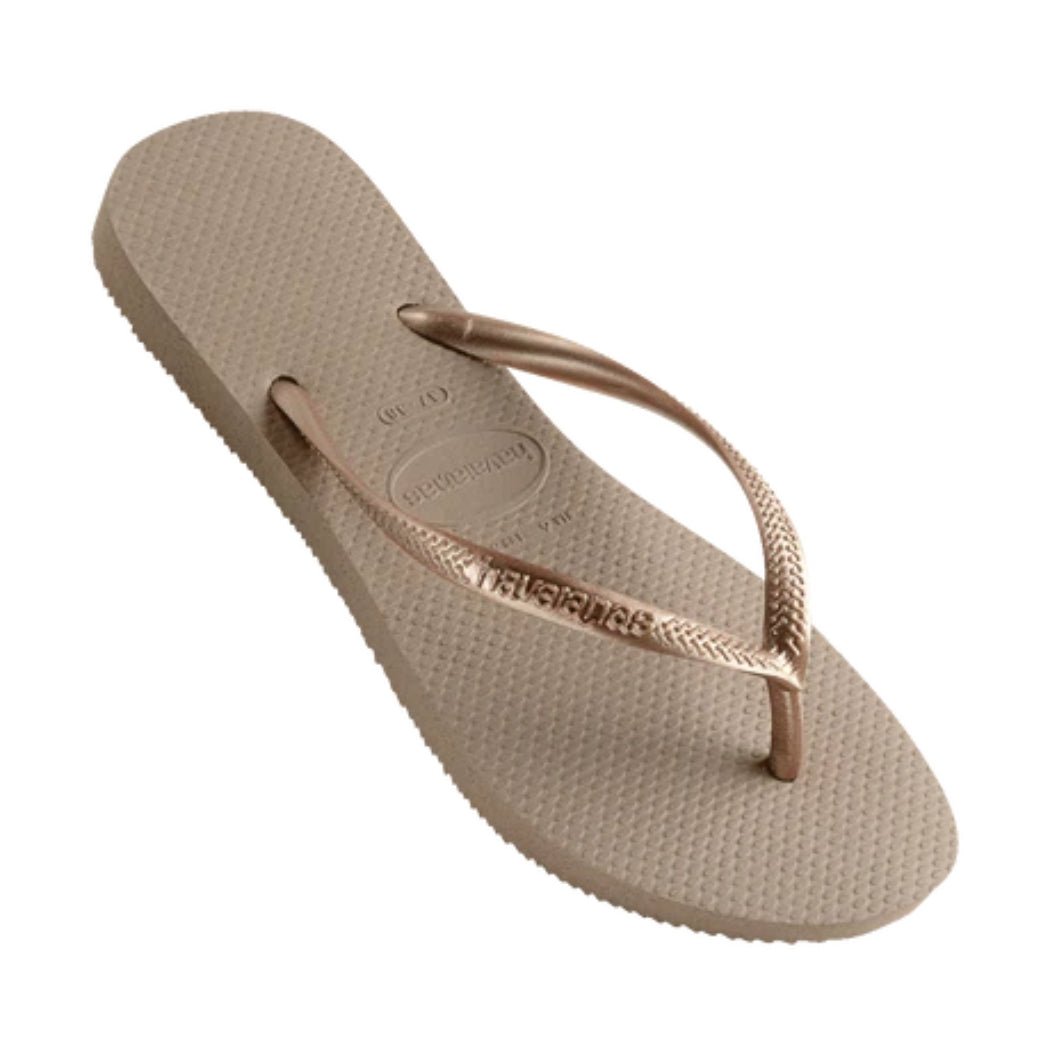 Havaianas Slim Metallic Rose Gold