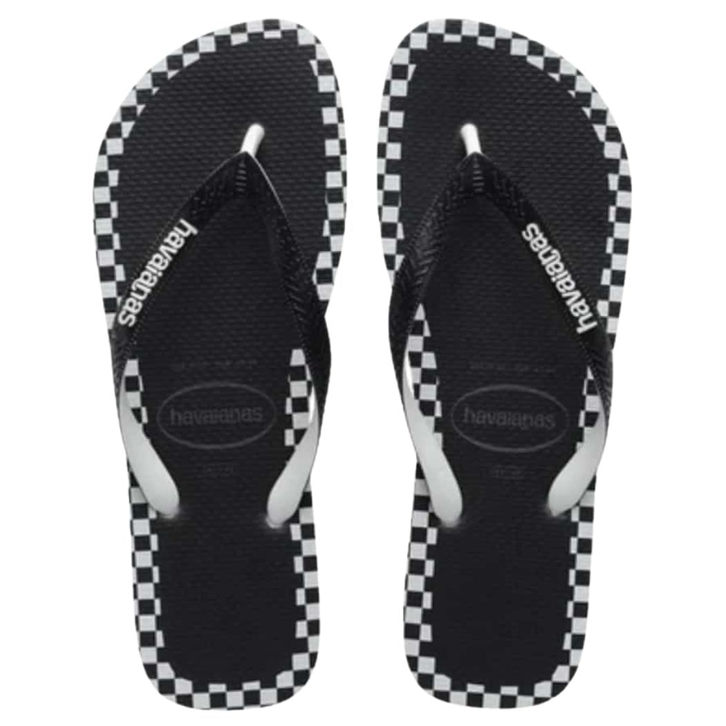 Havaianas Top Checkmate Black White