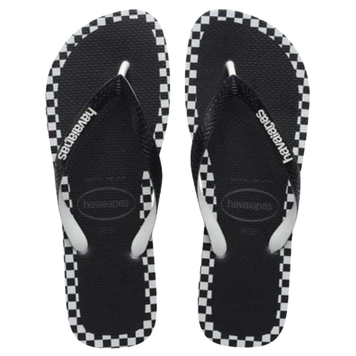 Havaianas Top Checkmate Black White