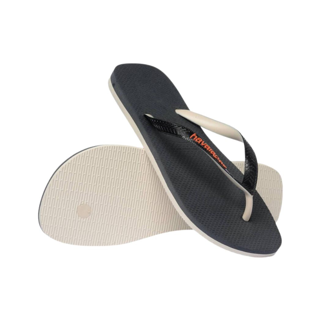 Havaianas Top Tred Rubber Mix Beige Black Orange