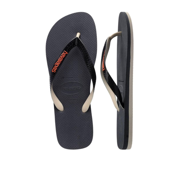 Havaianas Top Tred Rubber Mix Beige Black Orange
