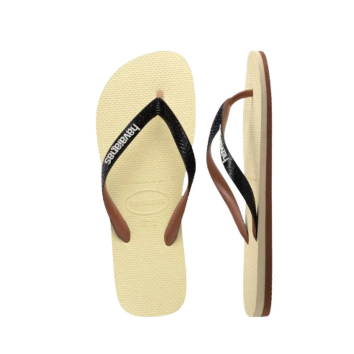 Havaianas Top Tred Rubber Mix Beige Brown Black