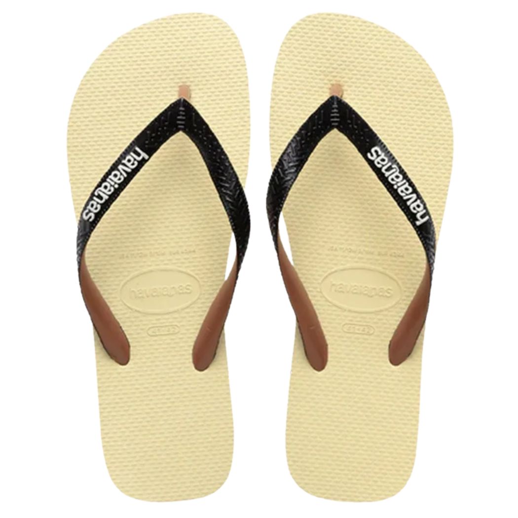 Havaianas Top Tred Rubber Mix Beige Brown Black