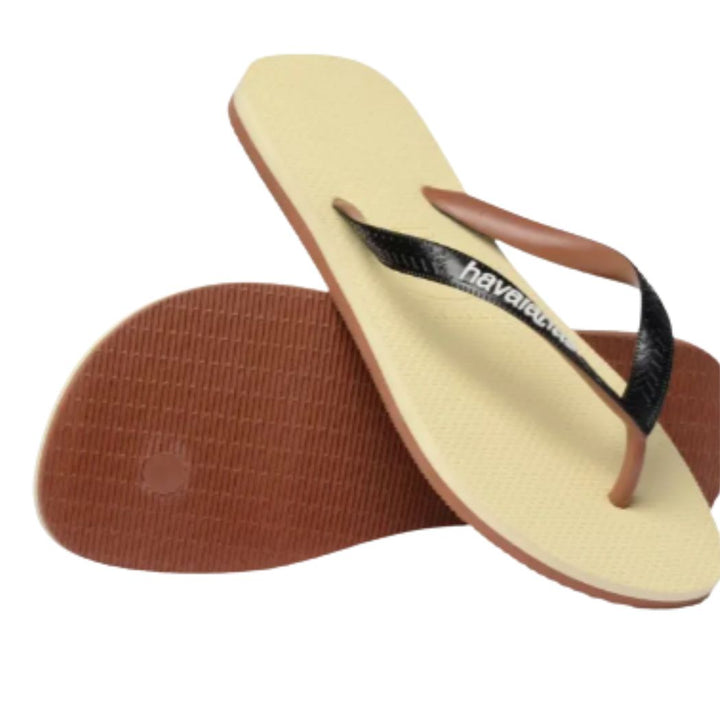 Havaianas Top Tred Rubber Mix Beige Brown Black
