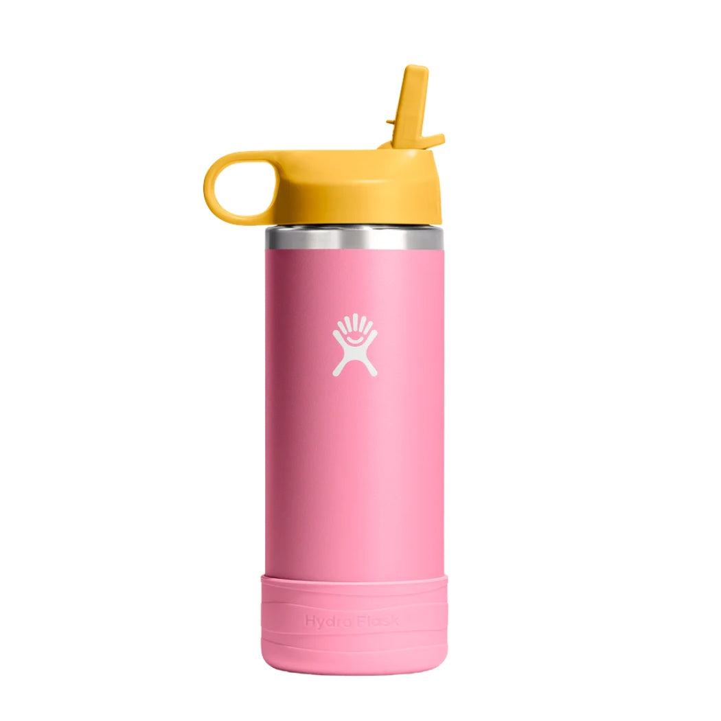 Hydro Flask 18oz Kids Wide Mouth Straw Cap And Boot