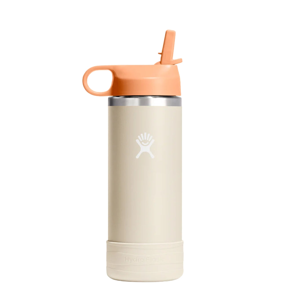 Hydro Flask 18oz Kids Wide Mouth Straw Cap And Boot
