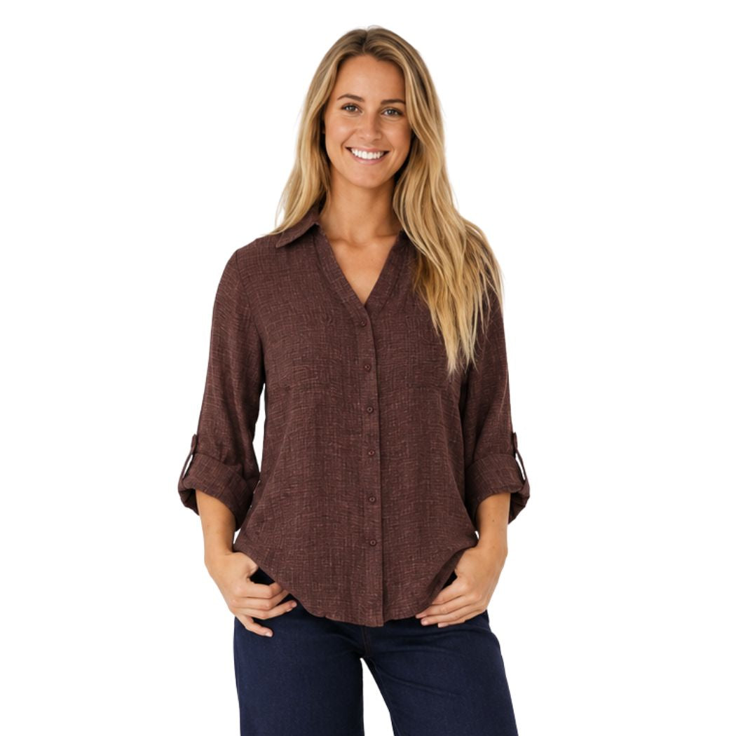 Intruder Gypsy Soul Top Chocolate