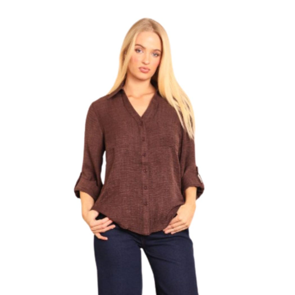 Intruder Gypsy Soul Top Chocolate