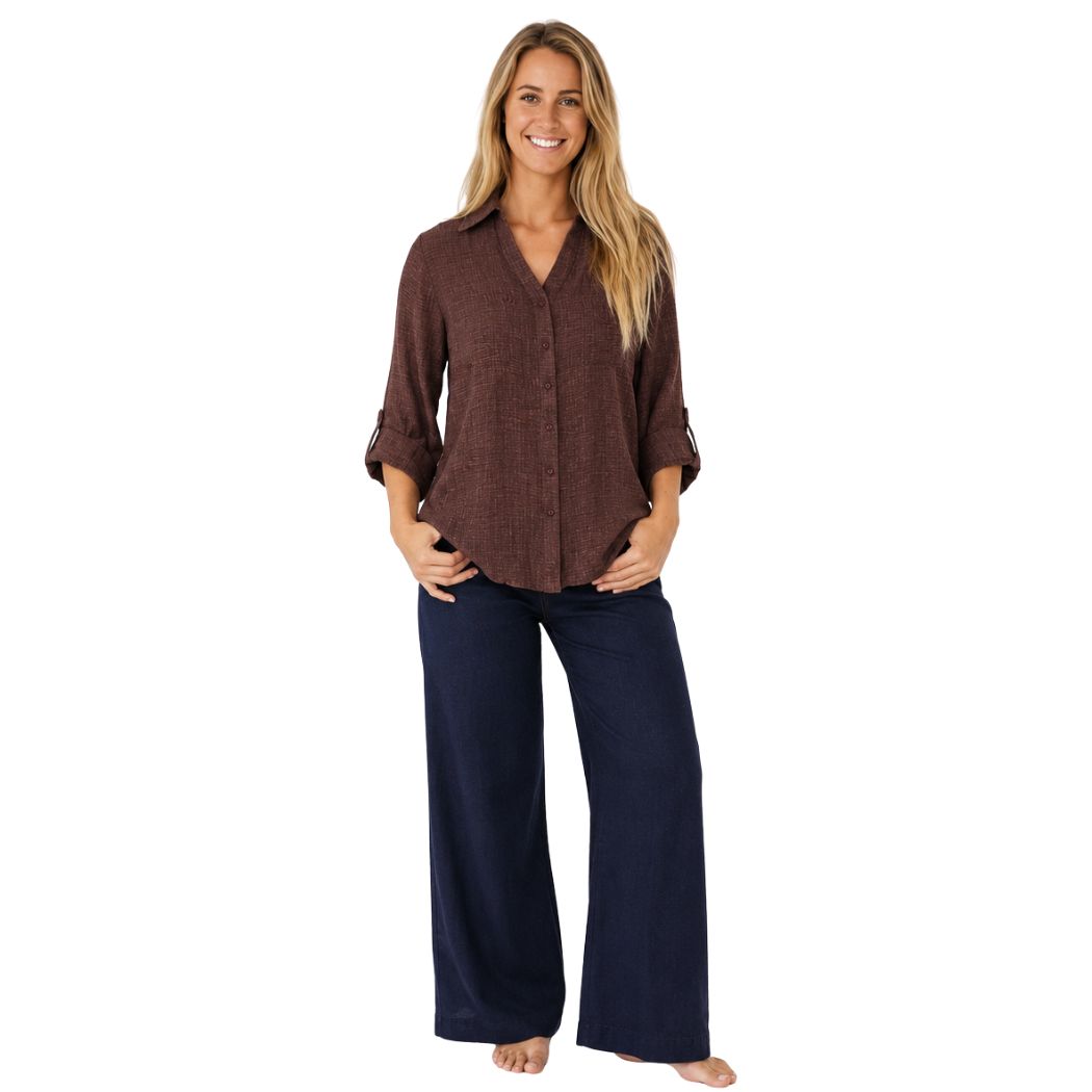 Intruder Gypsy Soul Top Chocolate