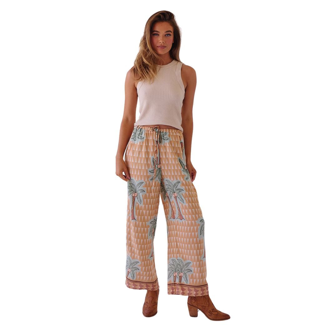 Jaase Cici Pant Sahara Sunset Print