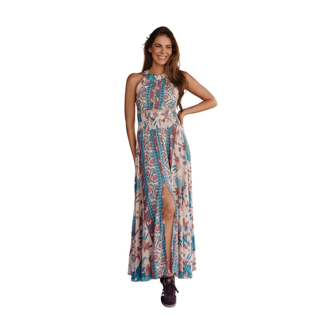 jaase endless summer maxi dress Jaase Endless Summer Dress Symphony Print – Jungle Surf Shop
