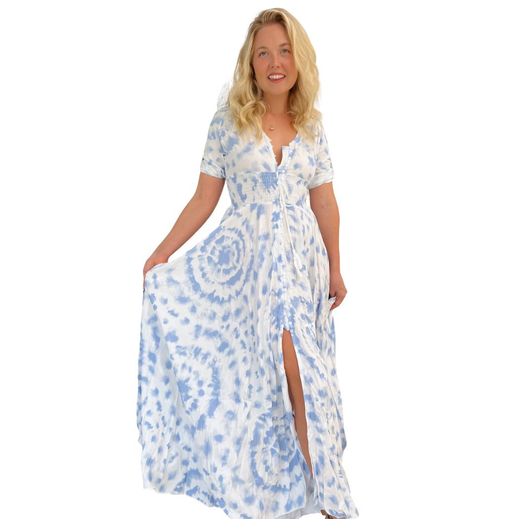 Jaase Indiana Maxi Dress Cloud Nine Print