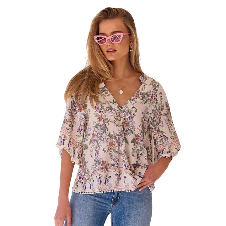 Jaase Soul Print Gabriella Top