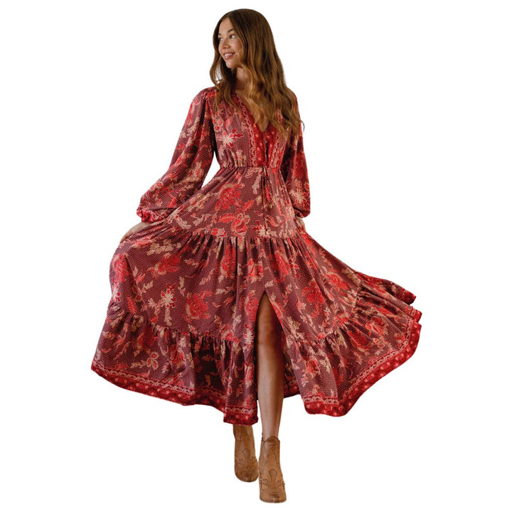 Jaase Teresa Maxi Dress Ziggy Print