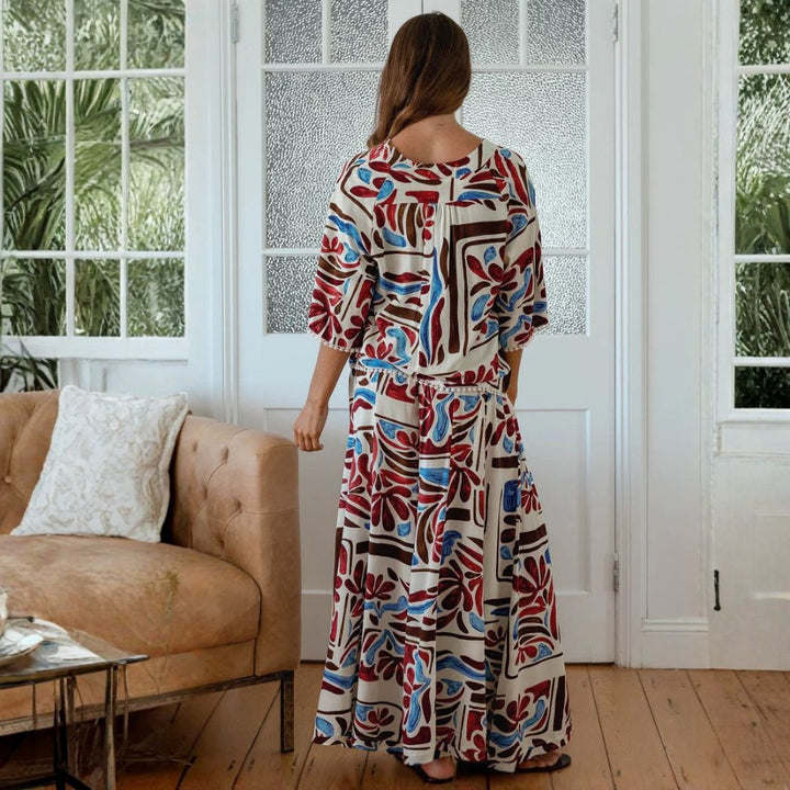 Jaase Gabriella Top Artisan Print