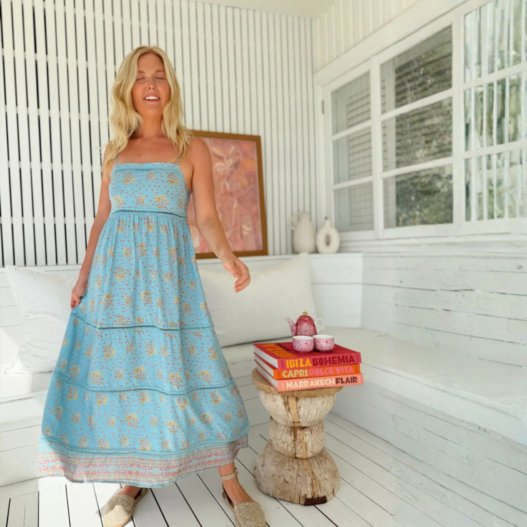 Jaase Heidi Dress Laguna Fleur Print