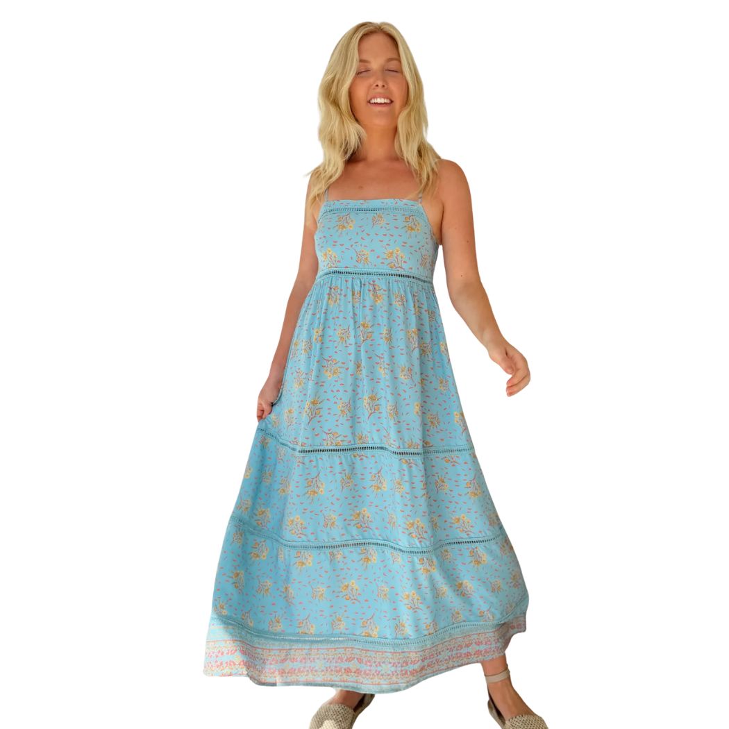 Jaase Heidi Dress Laguna Fleur Print