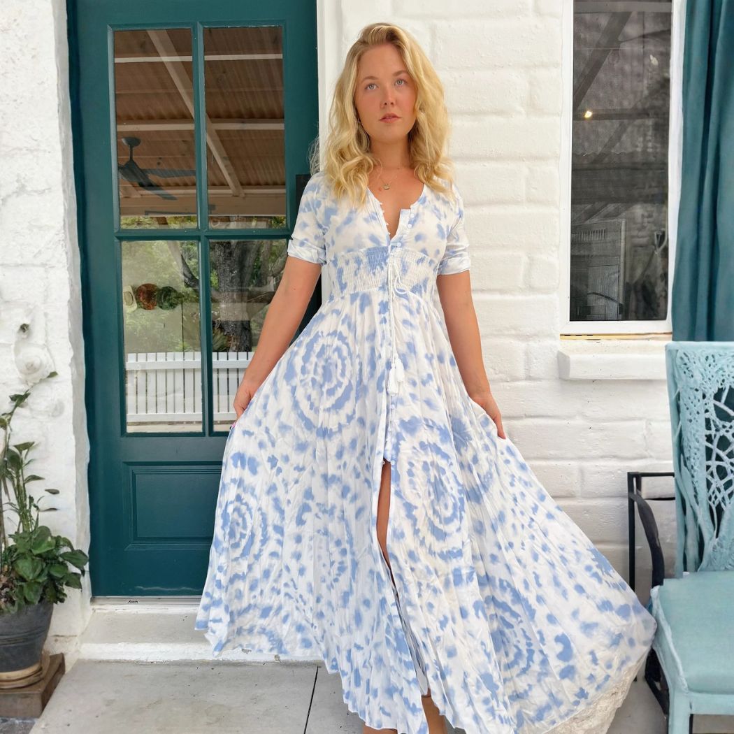Jaase Indiana Maxi Dress Cloud Nine Print