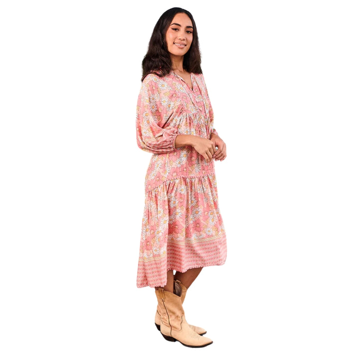 Jaase Palace Dress Juliete Garden Print