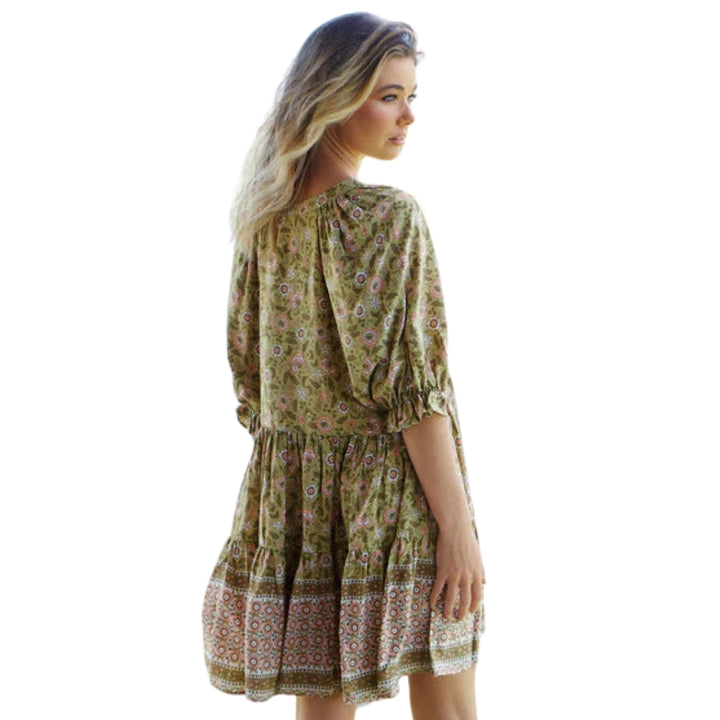 Jaase Petal Mini Dress Sofias Print