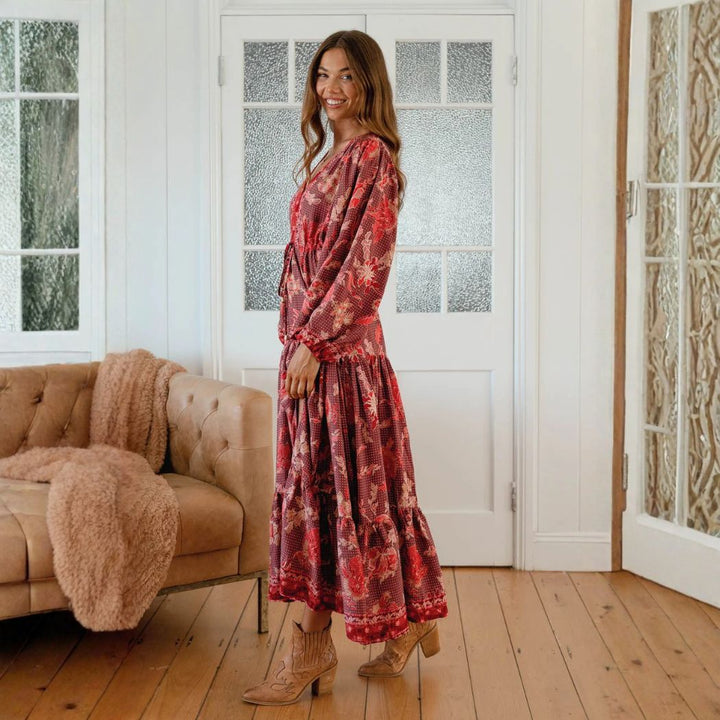 Jaase Teresa Maxi Dress Ziggy Print