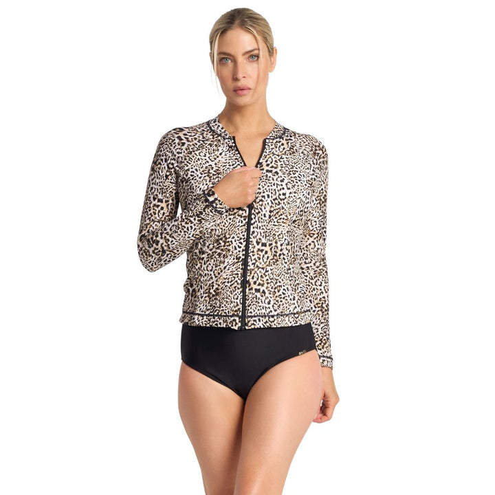 Jantzen Select Long Sleeve Mast Rashie Black