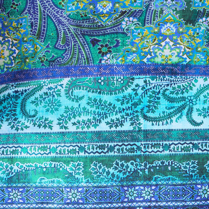 Jantzen Anika Gathered Surplice One Piece Blue