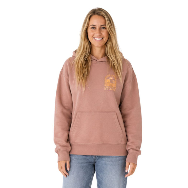 Jungle Surf Find Your Tribe Relax Hoody Hazy Pink