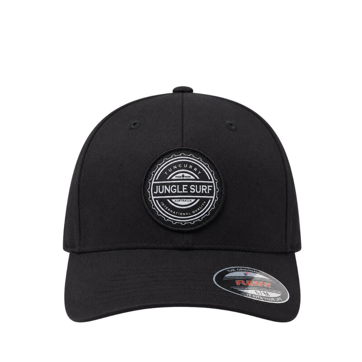 Jungle Surf 6277 Indo Flexfit Cap Black