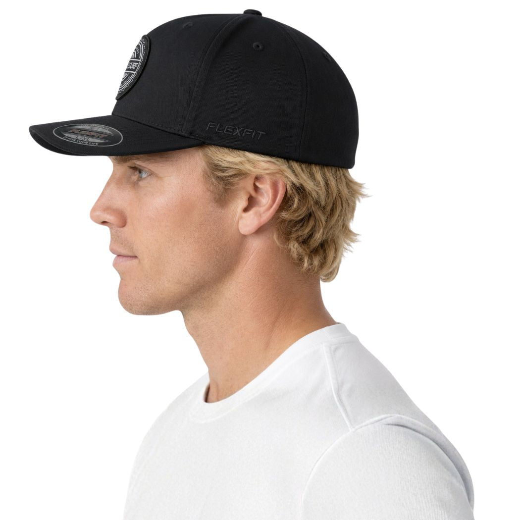 Jungle Surf 6277 Indo Flexfit Cap Black