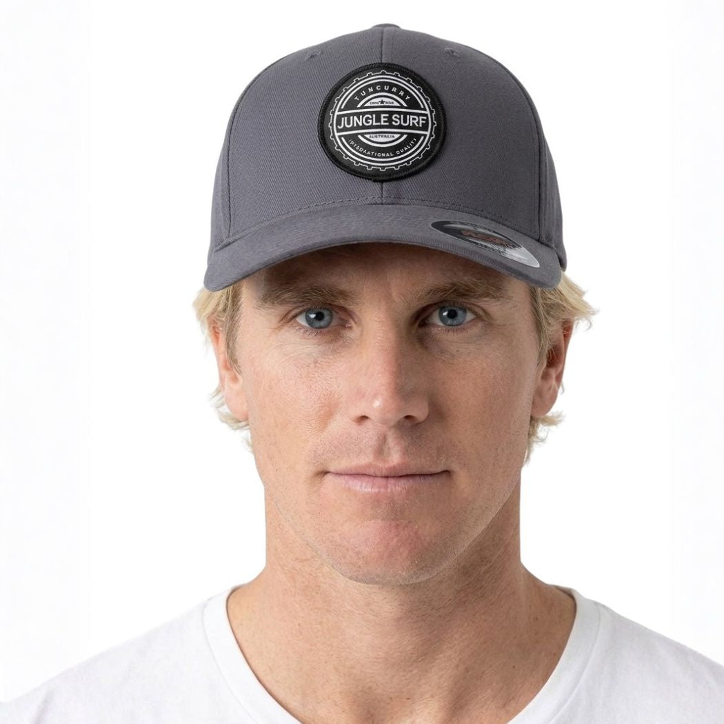 Jungle Surf 6277 Indo Flexfit Cap Charcoal