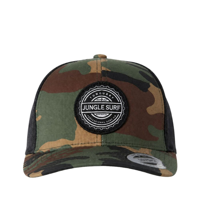 
Jungle Surf 6606T Indo Retro Trucker Cap Green Camo