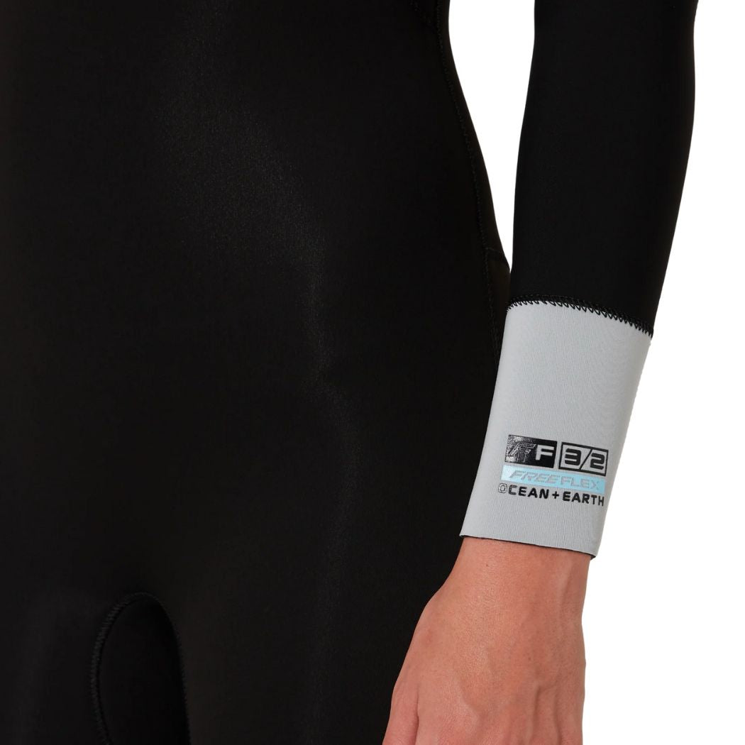 Ladies Free Flex Back Zip Steamer 3 2mm