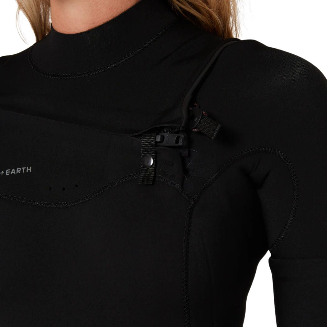 Ladies Free Flex Chest Zip Steamer 4 3mm