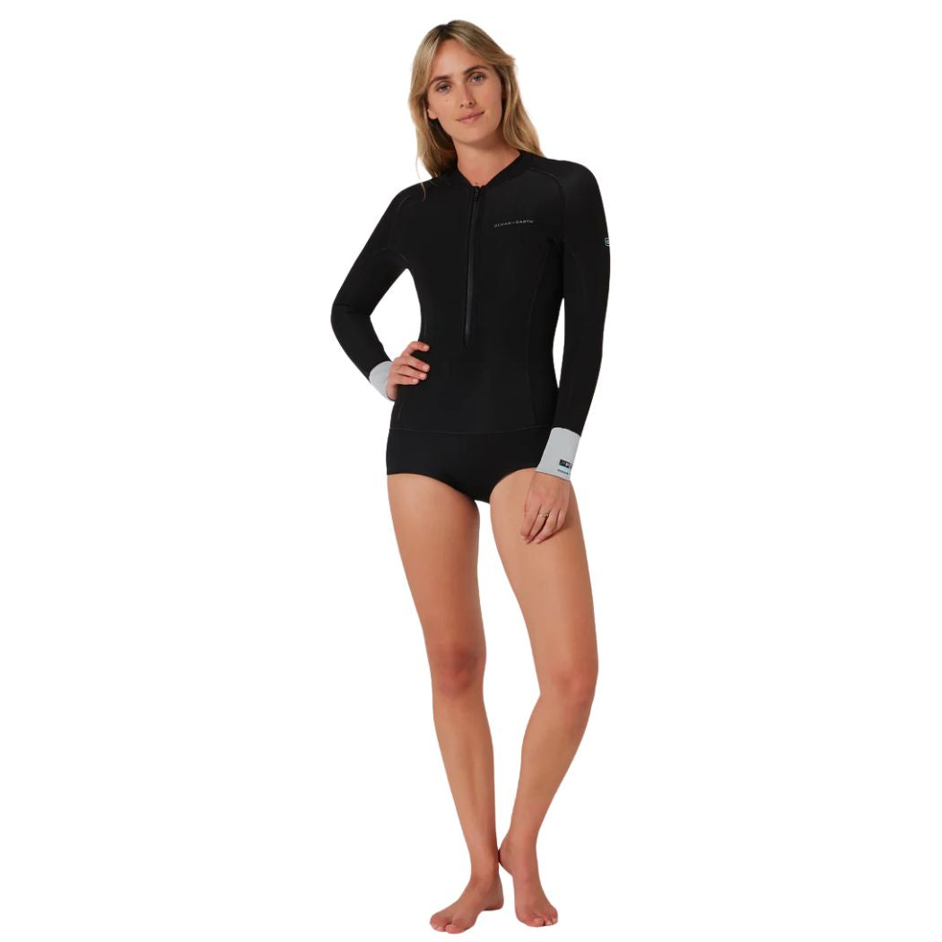 Ladies Hi Cut Long Sleeve Wetsuit 2mm