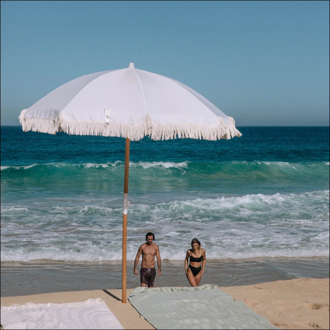 Layday Coast Umbrella Sand Stripe