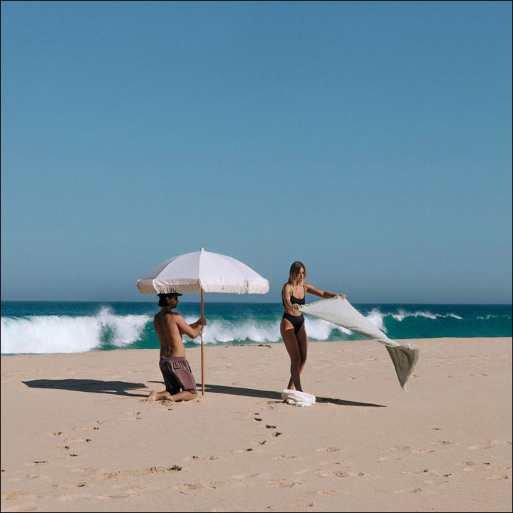 Layday Coast Umbrella Sand Stripe