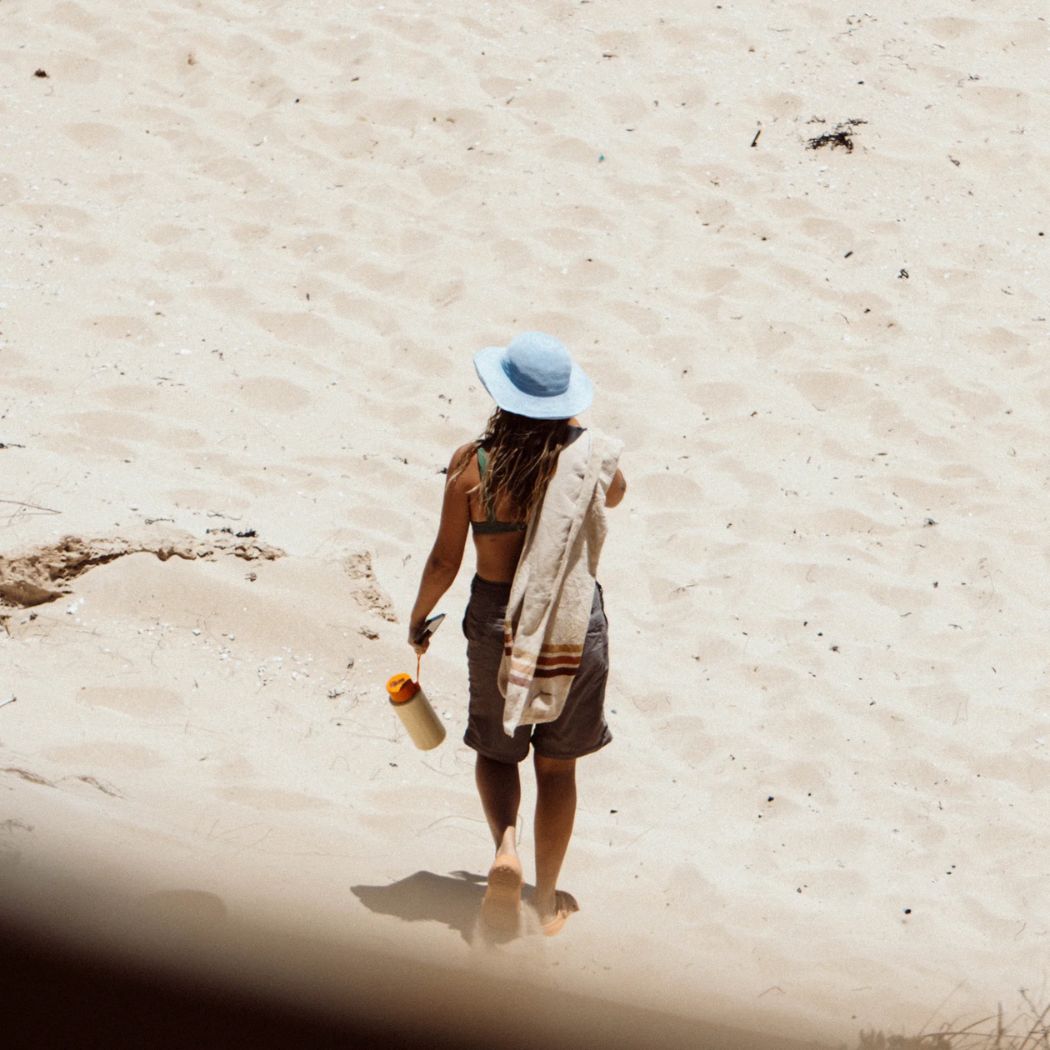 Layday Pontoon Towel Clay