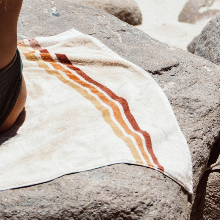 Layday Pontoon Towel Clay