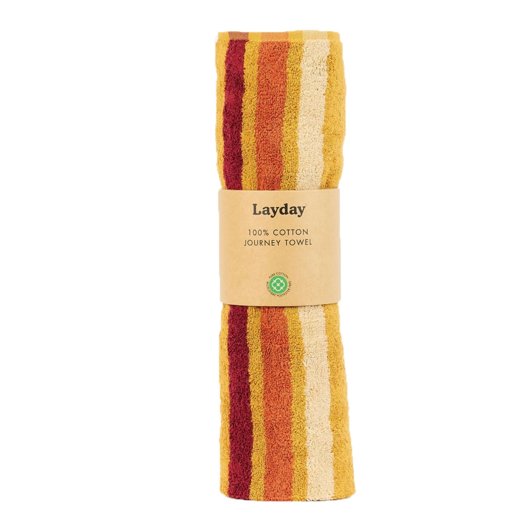 Layday Pontoon Towel Honey