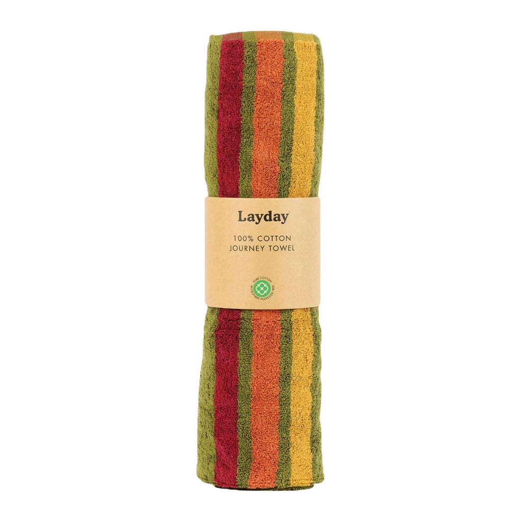 Layday Pontoon Towel Meadow