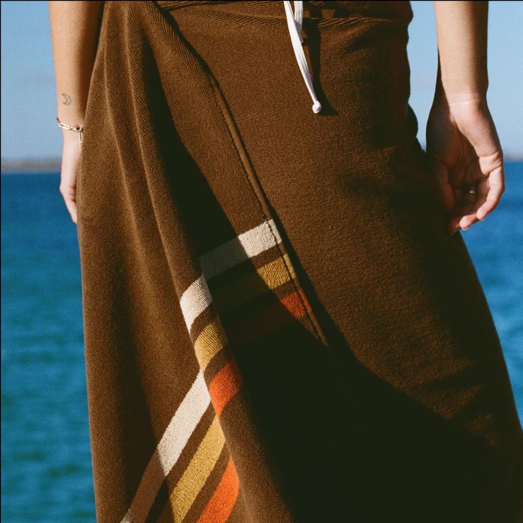 Layday Pontoon Towel Mocha