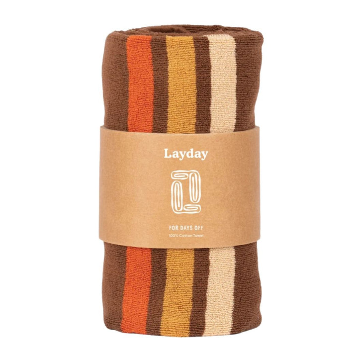 Layday Pontoon Towel Mocha