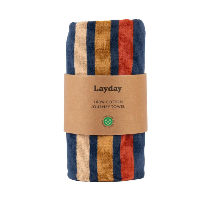 Layday Pontoon Towel Navy