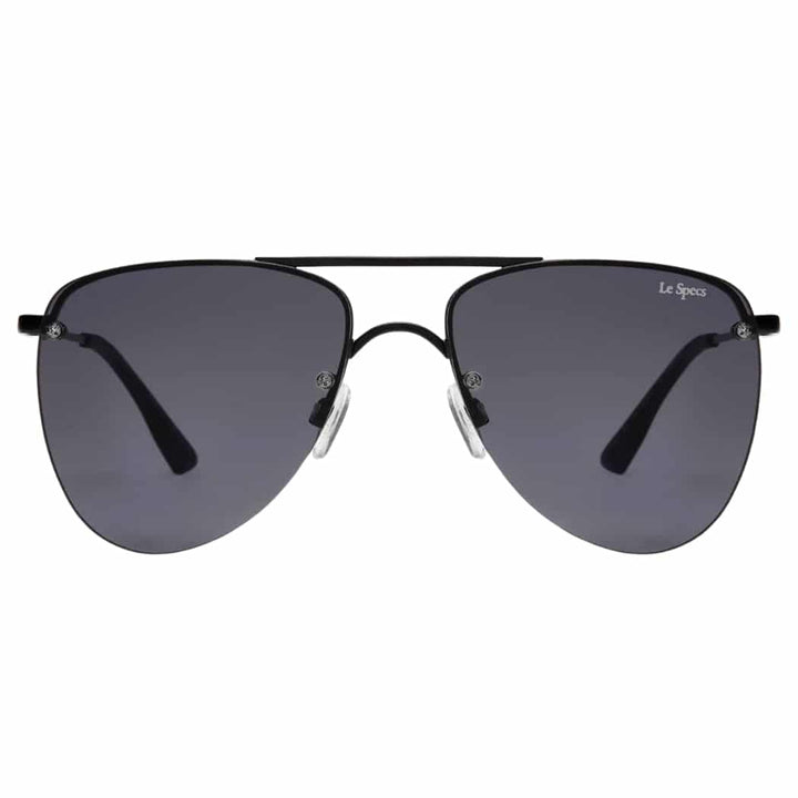 Le Specs The Prince Matte Black Sunglasses