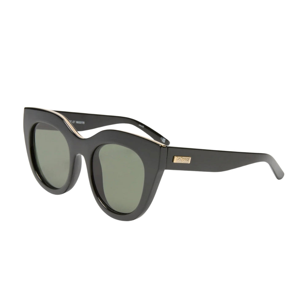 Le Specs Air Heart Black Gold