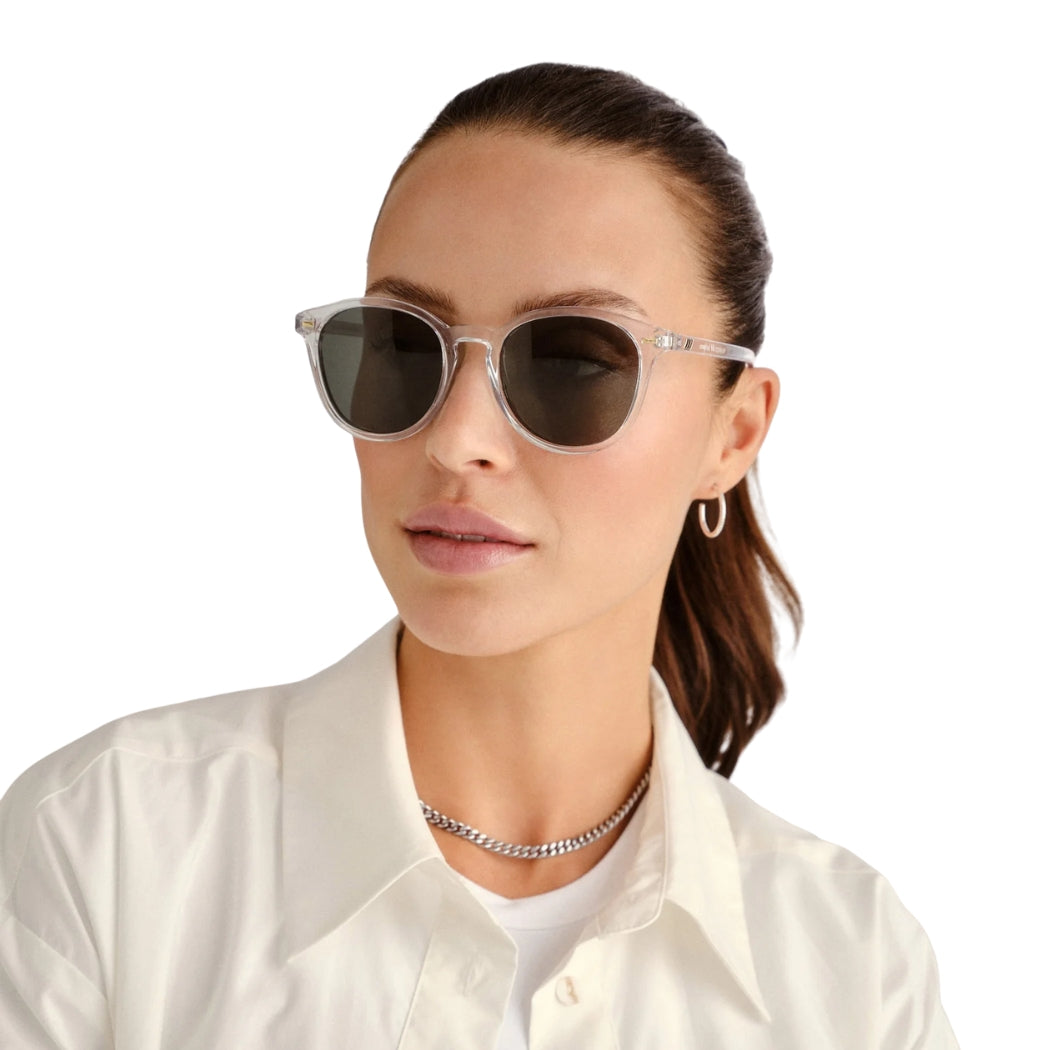 Le Specs Bandwagon Crystal Clear