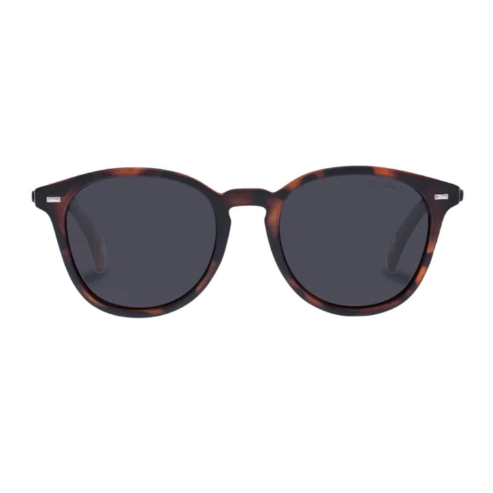 Le Specs Bandwagon Matte Tort Sunglasses