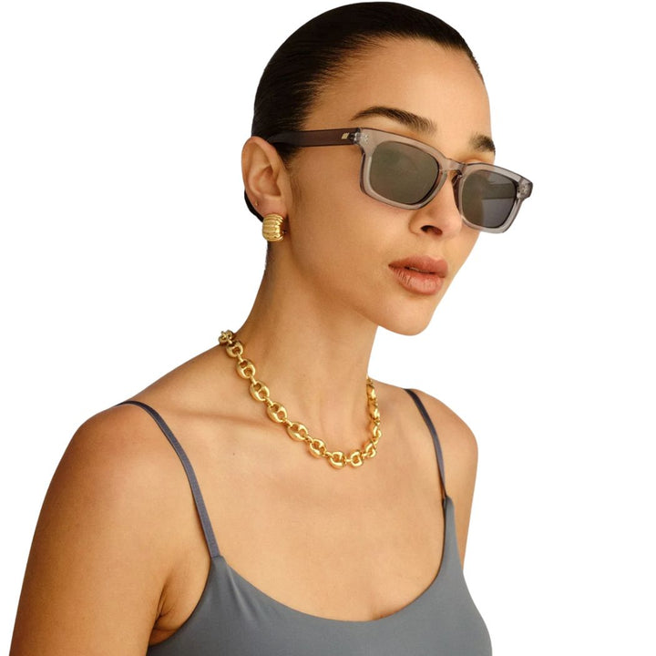 Le Specs Iceberg + Pewter
