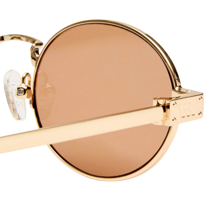 Le Specs Poseidon Deux Gold Chocolate Mono